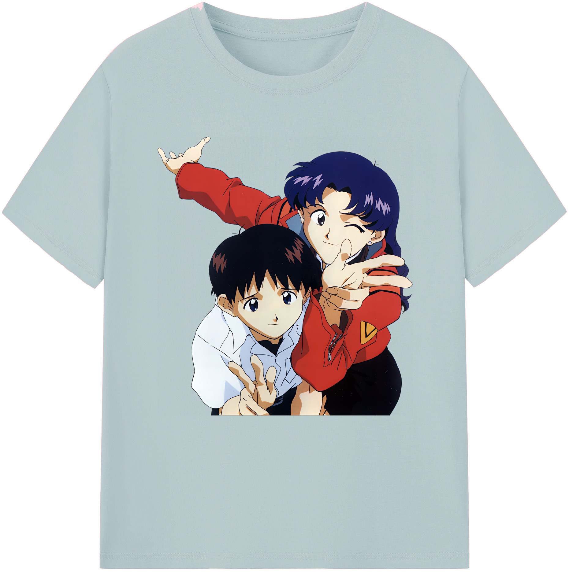 （画像用） EVA 新世紀エヴァンゲリオン 綿100％半袖Tシャツ（フロントプリント）